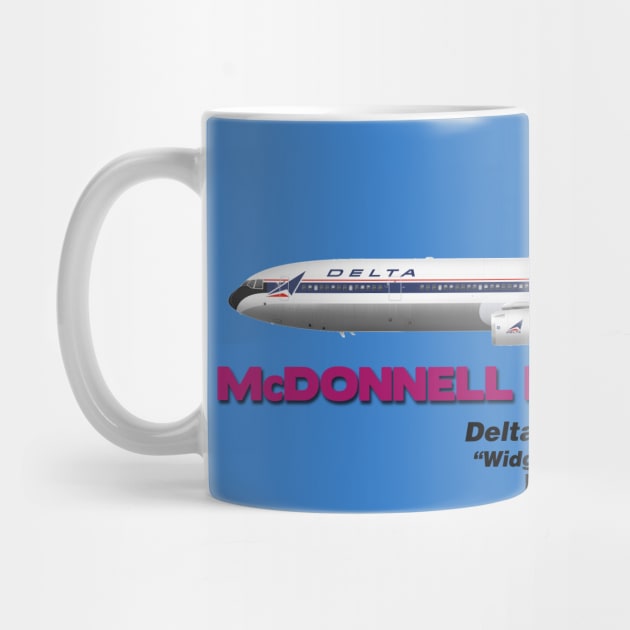 McDonnell Douglas MD-11 - Delta Air Lines "Widget Colours" by TheArtofFlying